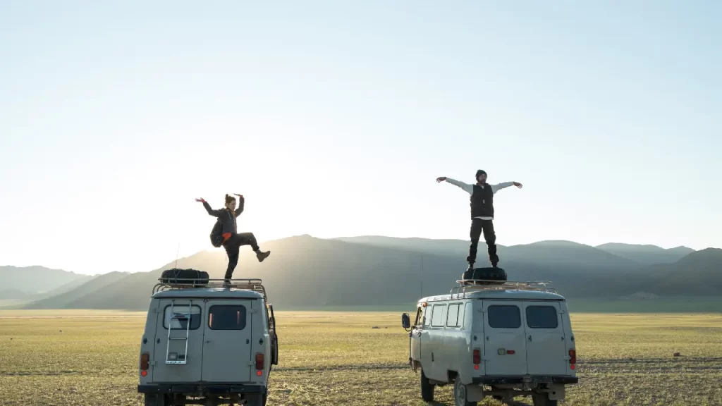A vida nômade viajando de RV em qualquer lugar do mundo